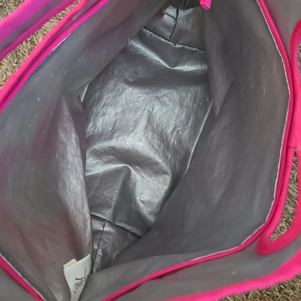🏖Thirty One Bright Chevron Thermal Lunch Sack/Bag - Machine Washable Minor Wear